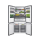 Lodówka MPM 503-SSI-13/D Multidoor Slot-In No Frost 190,2cm Czarne Szkło Do Obudowy 505L - 1502630 - zdjęcie 4